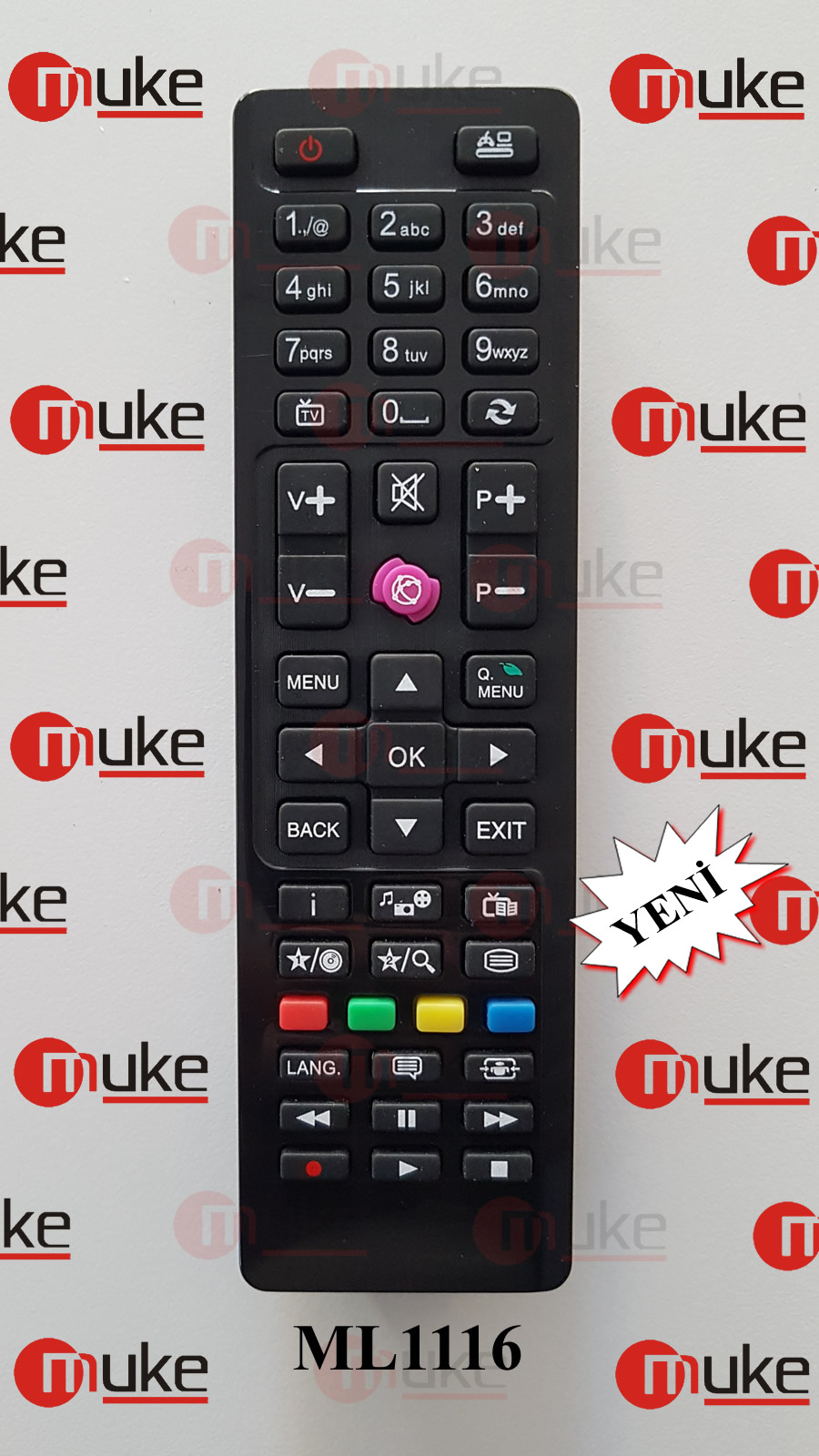 VESTEL-LED-REGAL (MOR TUŞLU)  KUMANDA